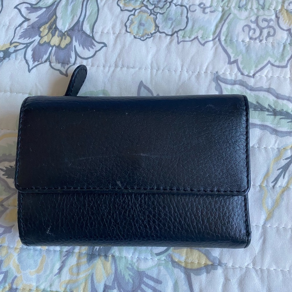 Black Leather Wallet